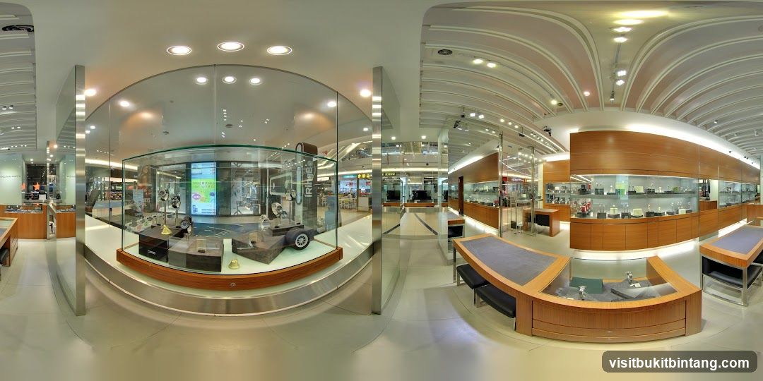 Watch store interior