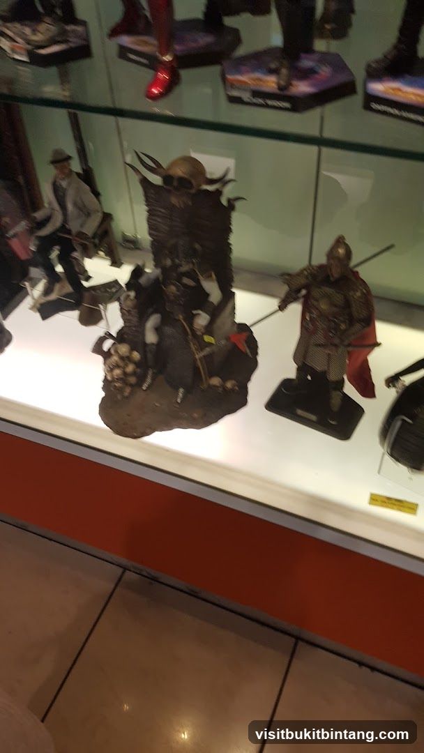Display of Action Figures
