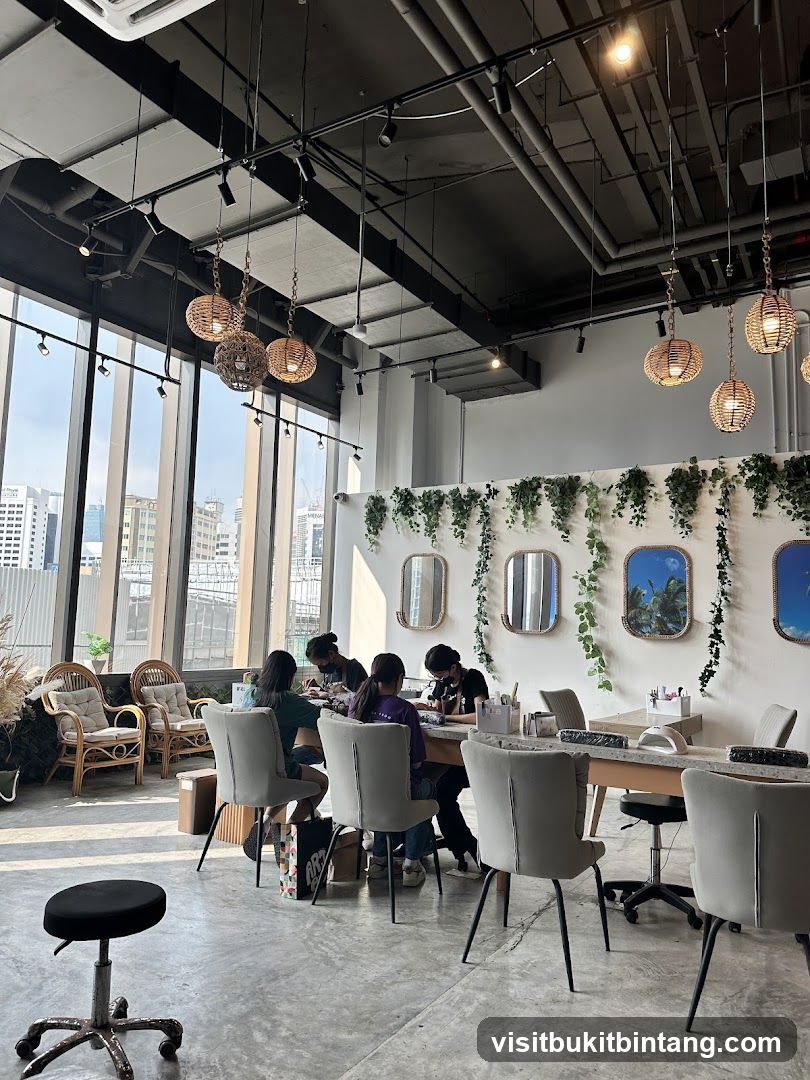 Nail Salon Interior