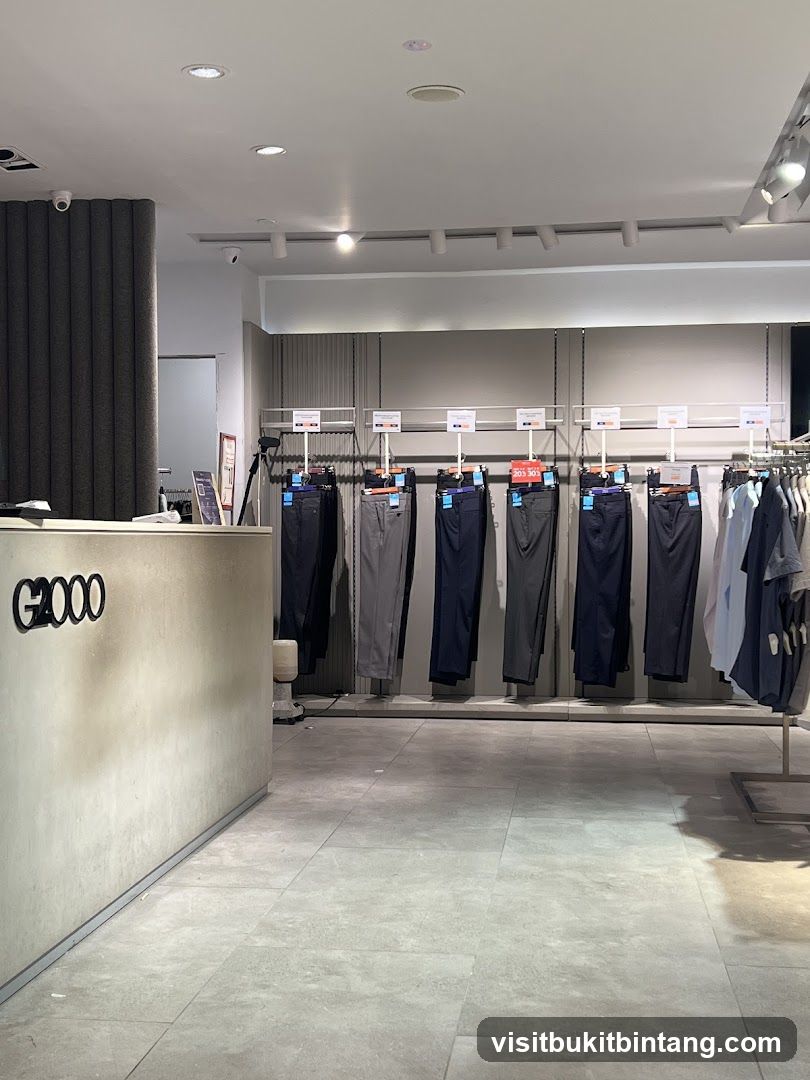 G2000 Store Interior