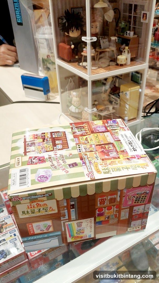 Miniature Candy Store Diorama Box