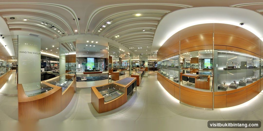 Interior of a watch store