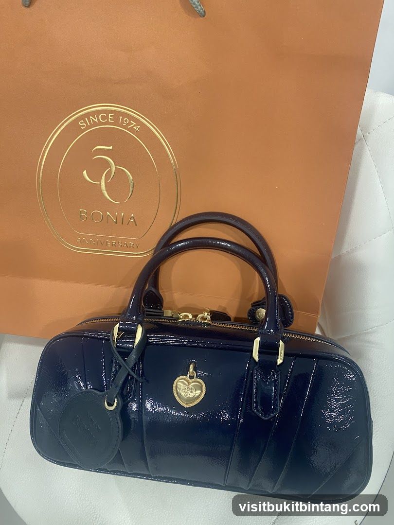 Bonia Handbag and Shopping Bag
