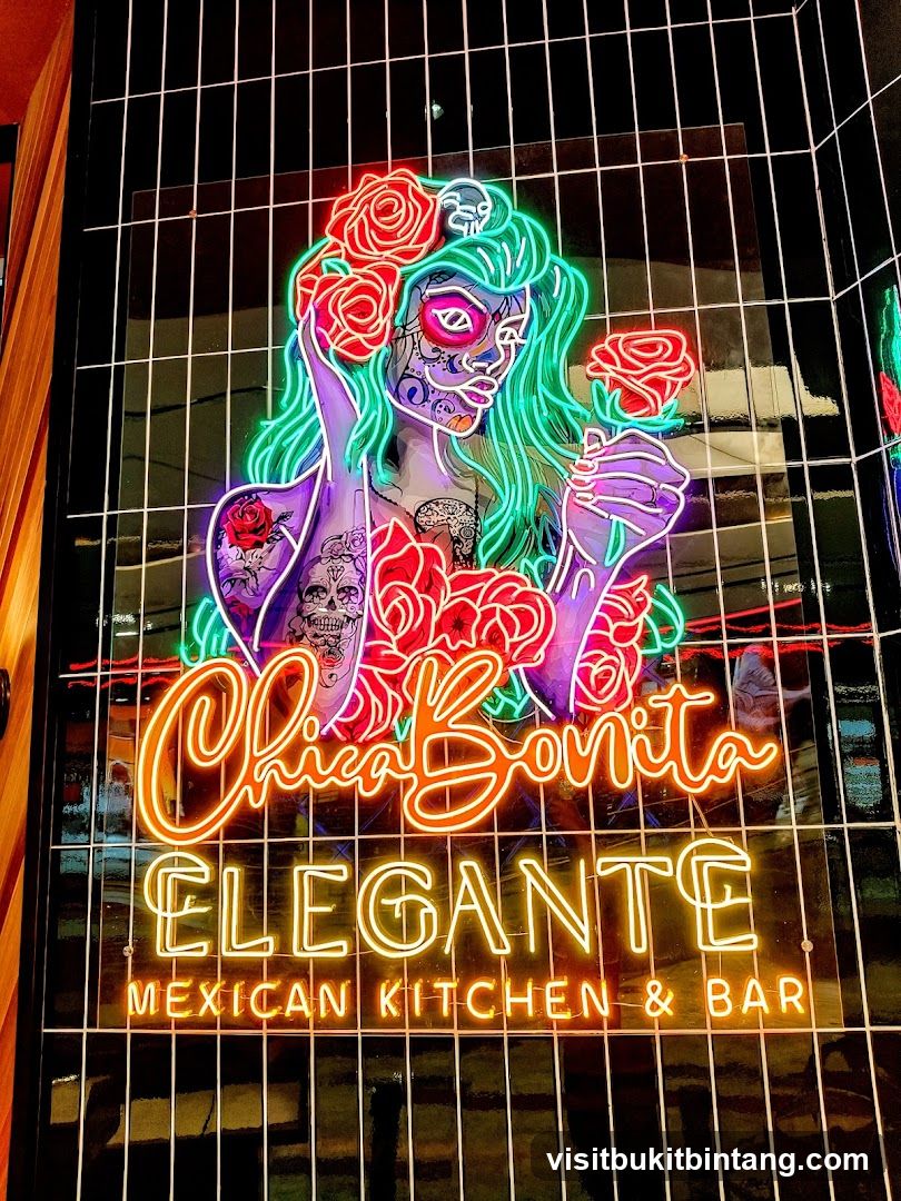 Chica Bonita Elegante Neon Sign