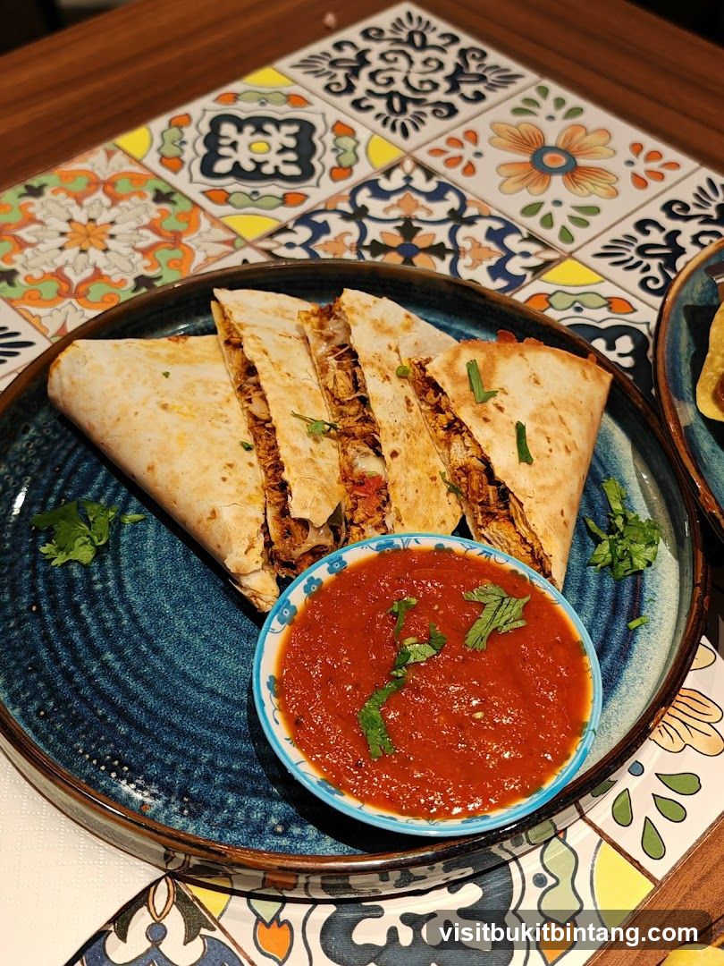 Quesadillas with Salsa