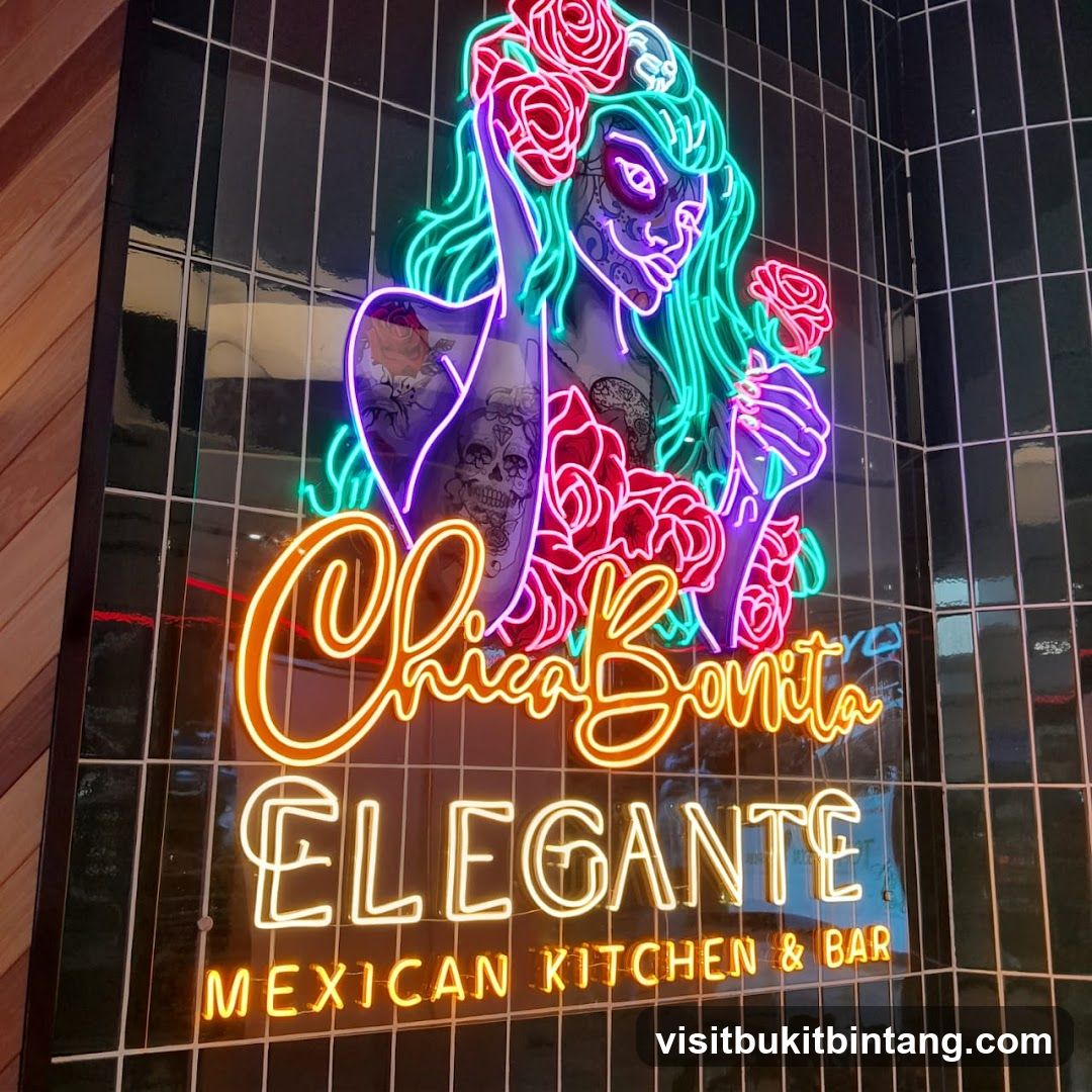 Neon Sign for Chica Bonita Elegante