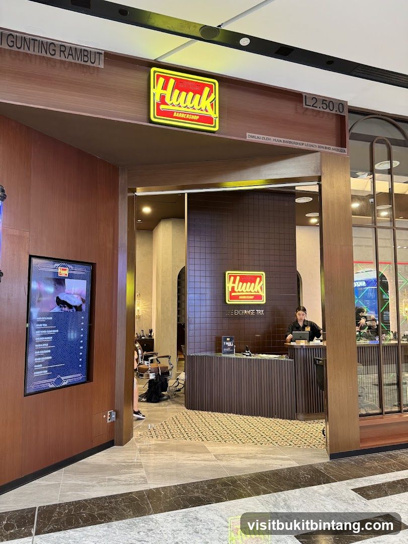 Huuk Barbershop @ The Exchange TRX