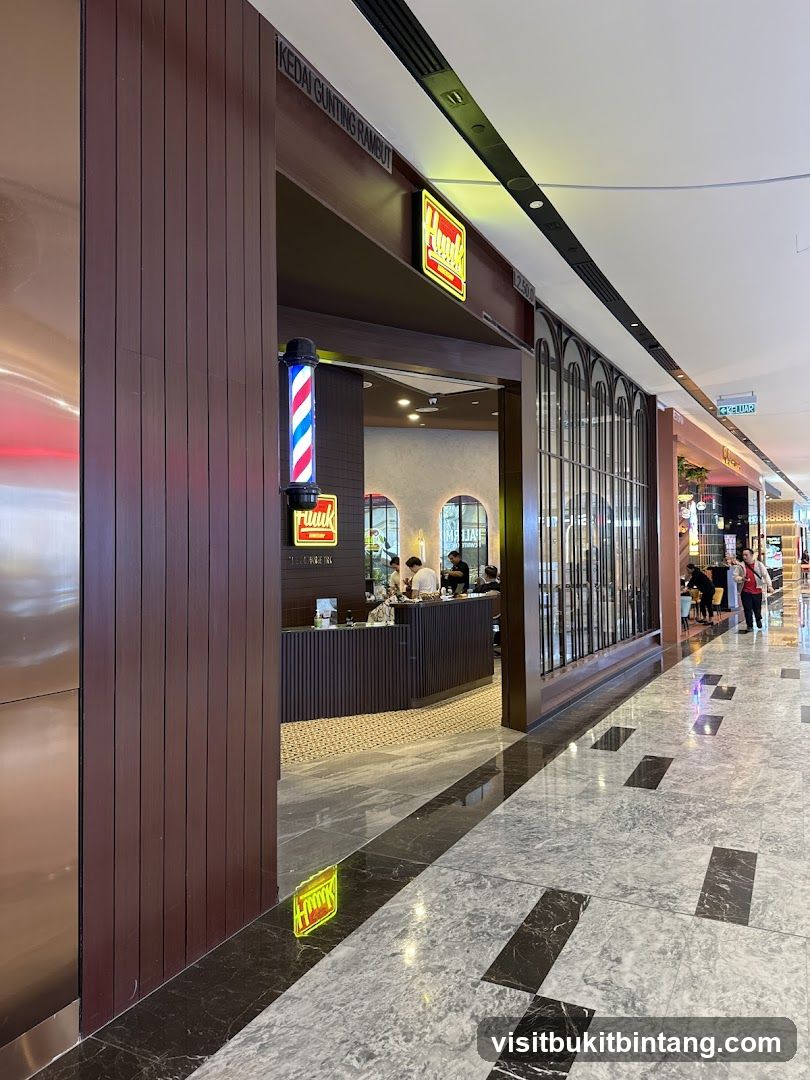Barber Shop Entrance
