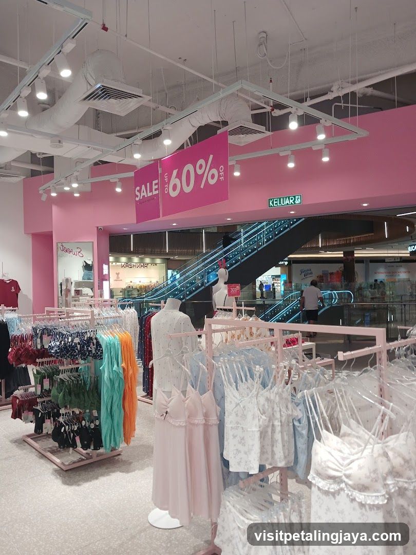 Interior Clothing Store Display