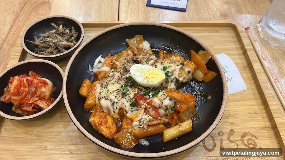 Korean Fried Rice Bowl with Side Dishes