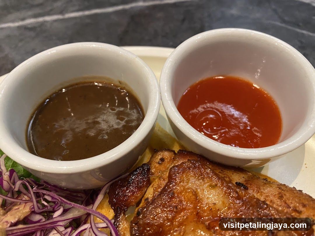 Grilled Chicken with Sauces