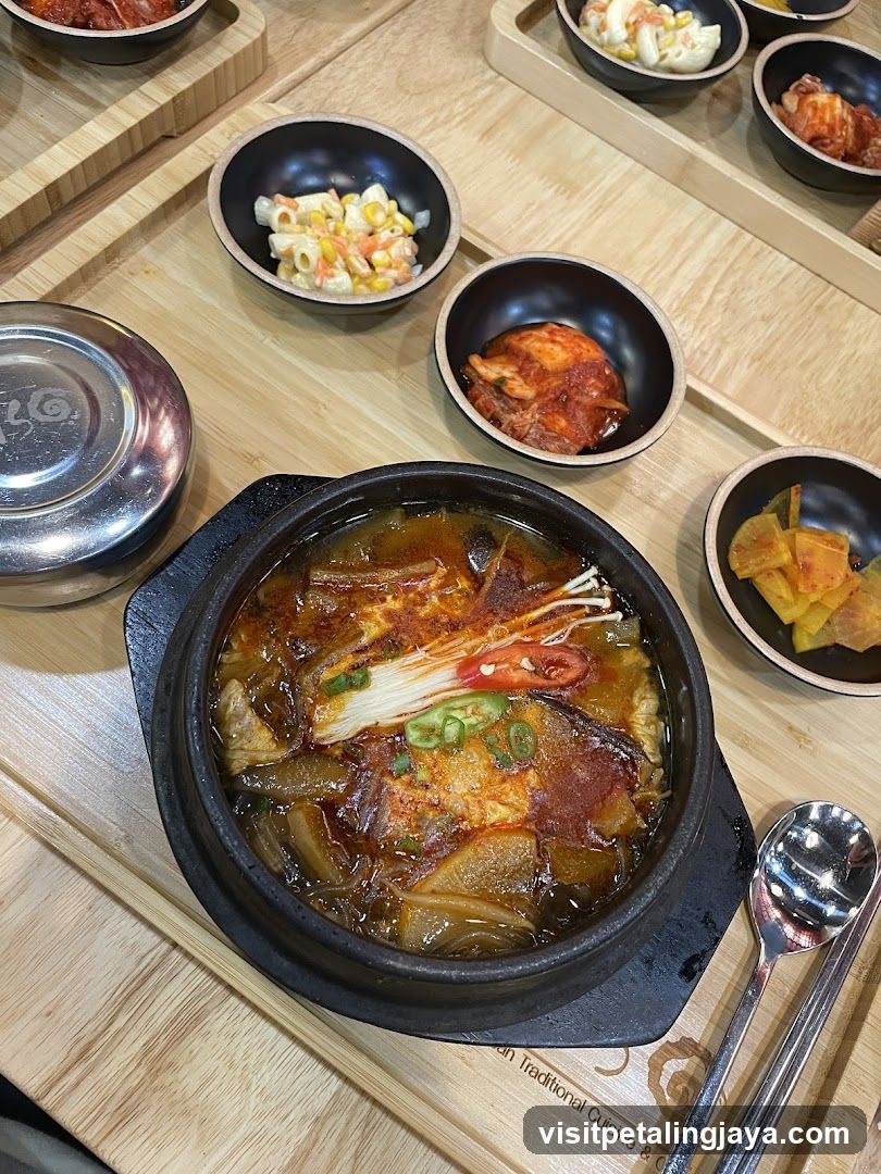 Korean Hot Pot Meal