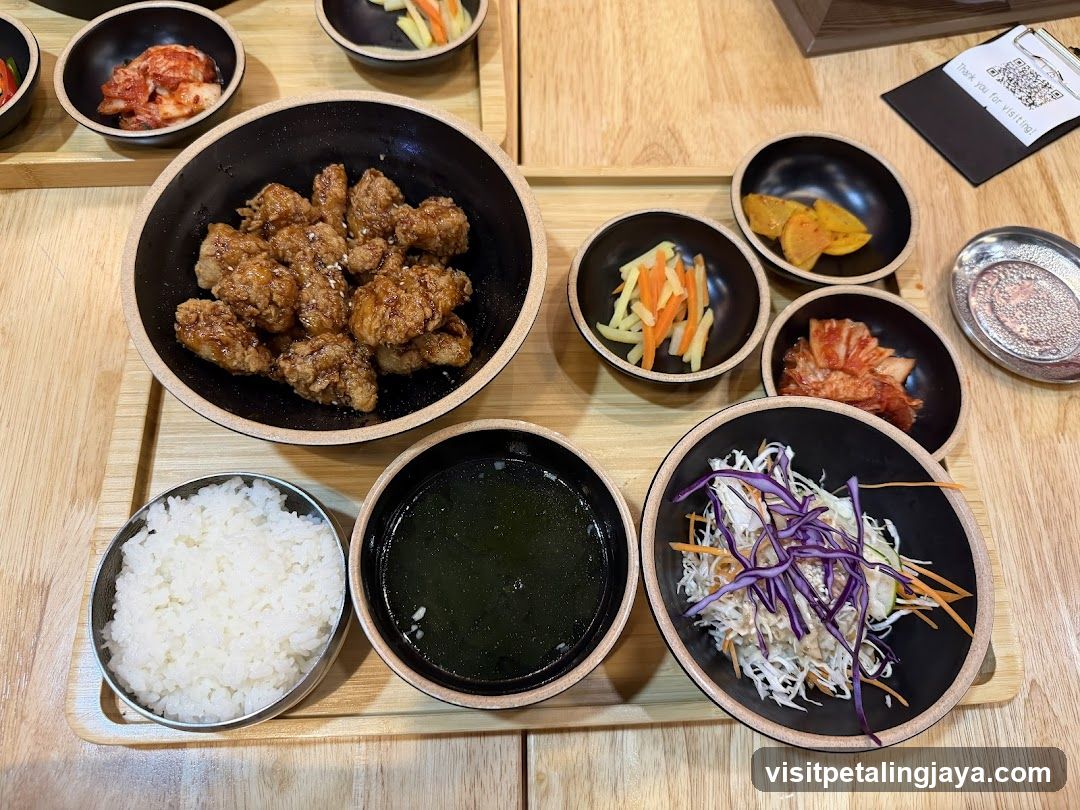 Korean Fried Chicken Meal