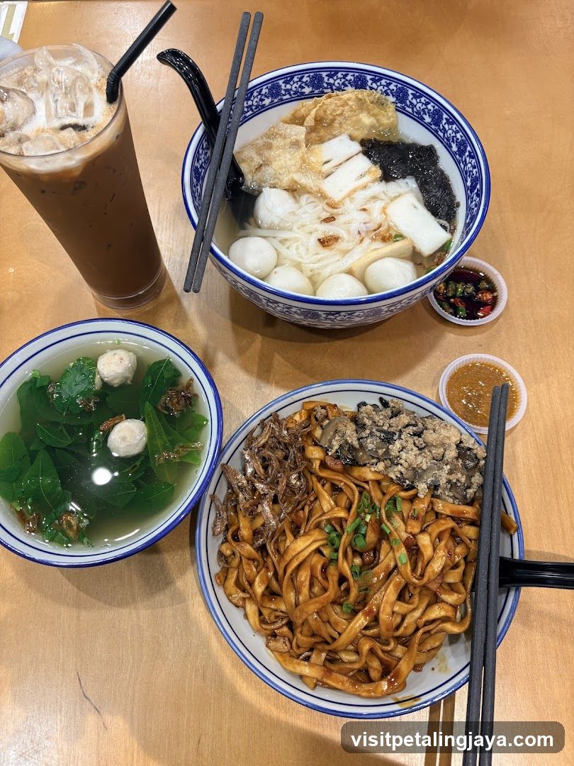 Noodle and Soup Meal