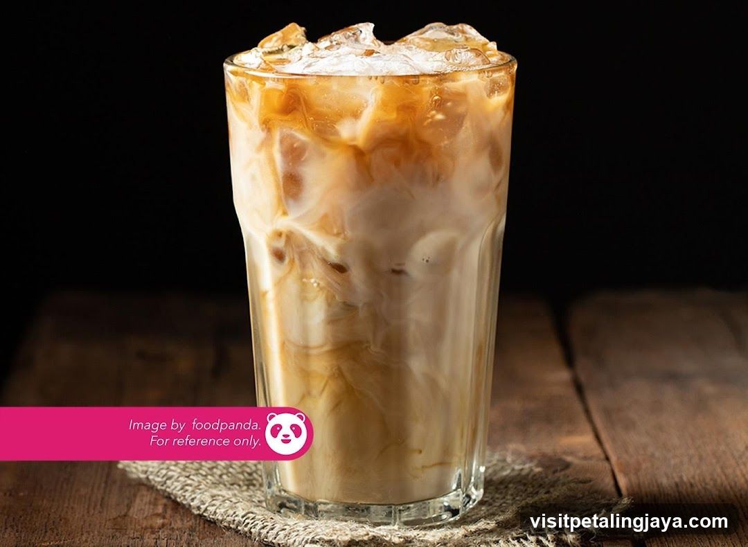 Iced Coffee with Ice Cubes