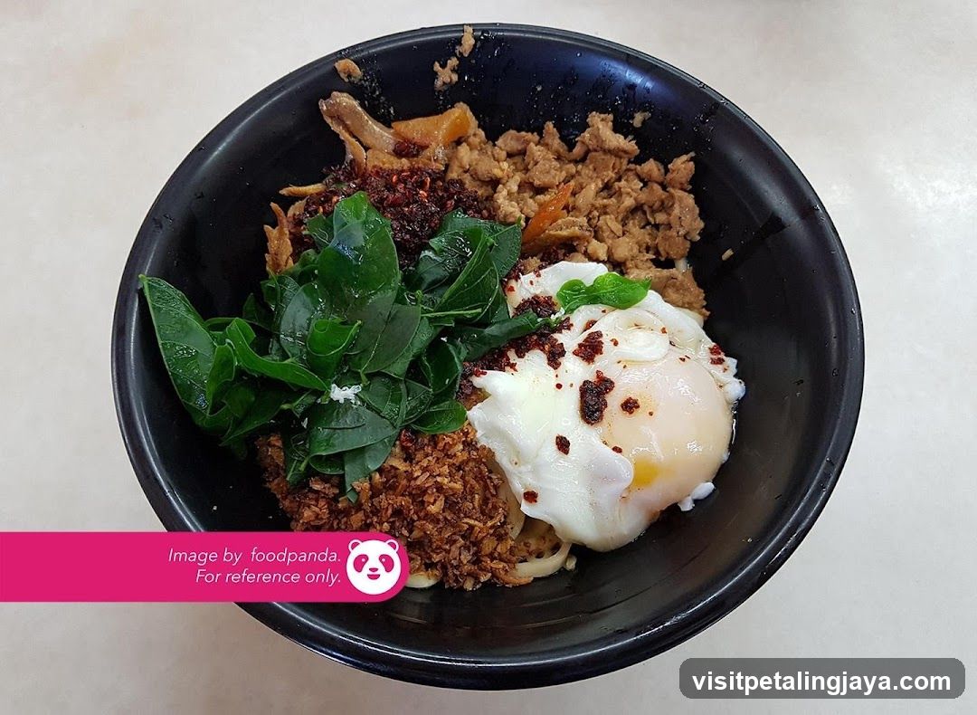 Bowl of Fried Rice with Egg and Spinach