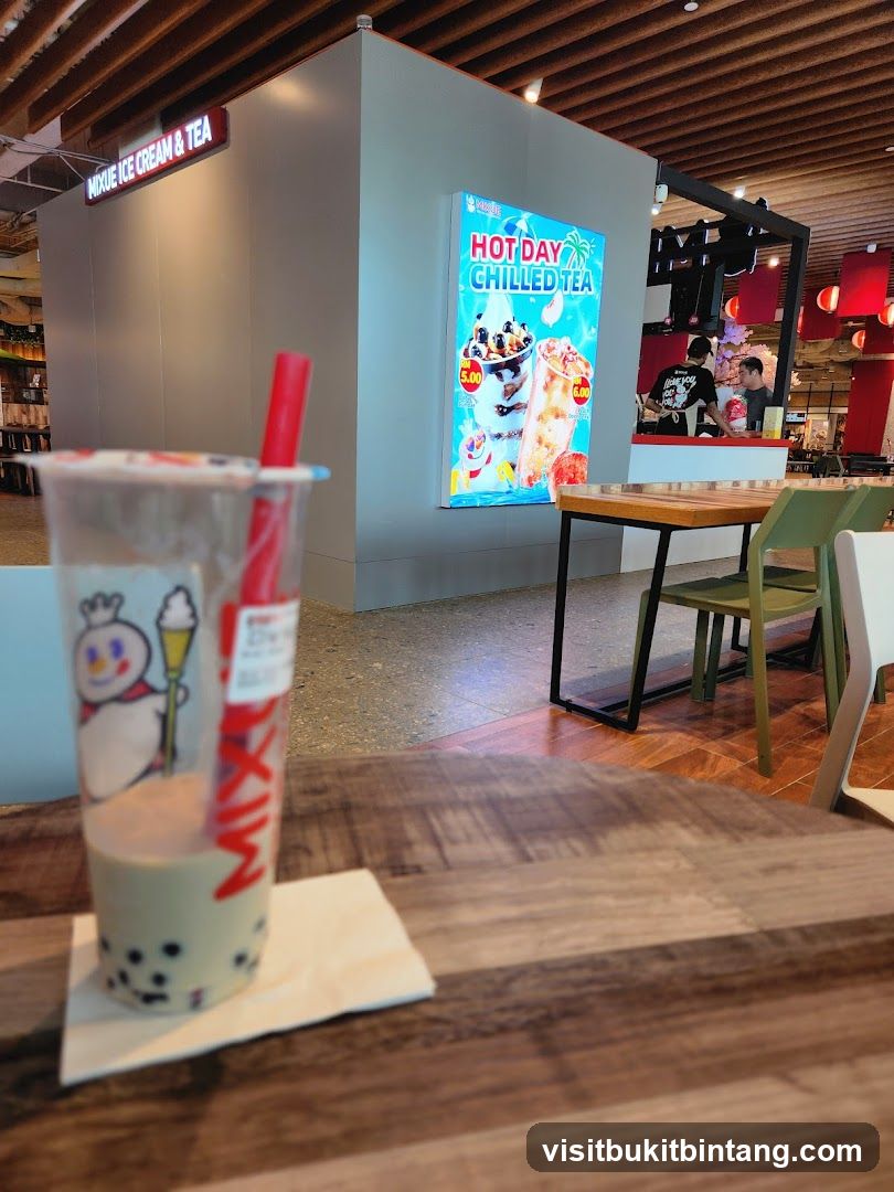 MiXUE Ice Cream & Tea Advertisement