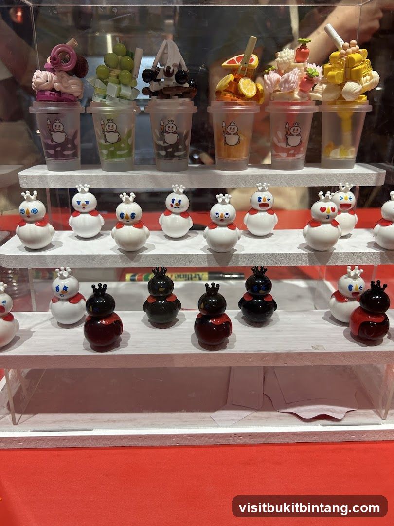 Display of decorative figures