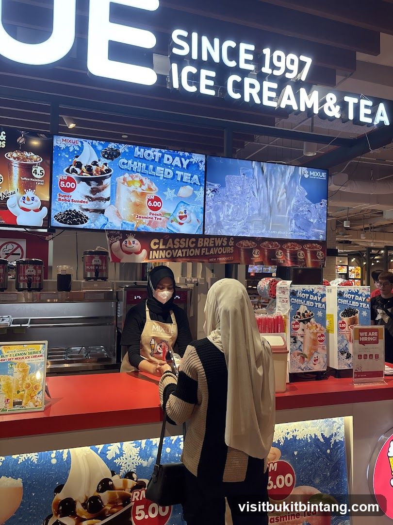 Ice Cream and Tea Shop Counter