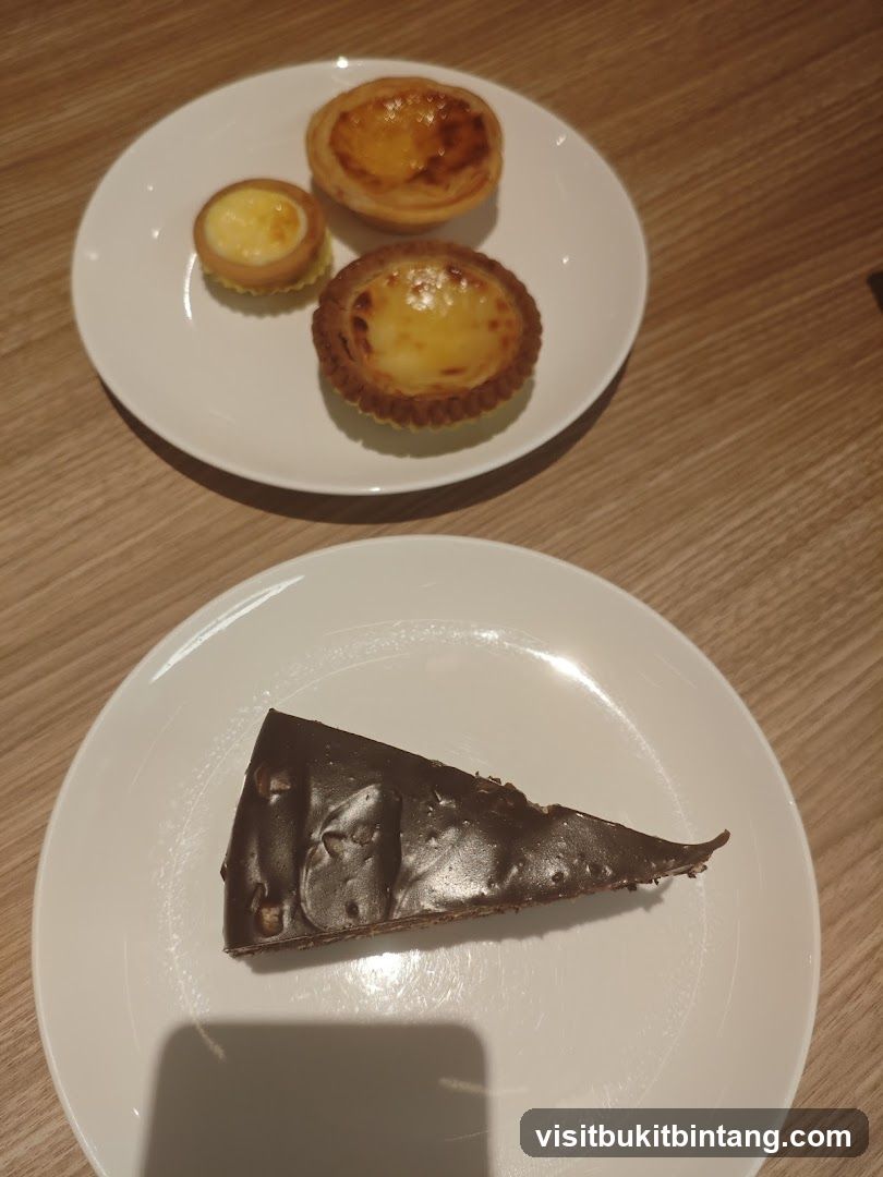 Desserts on Plates