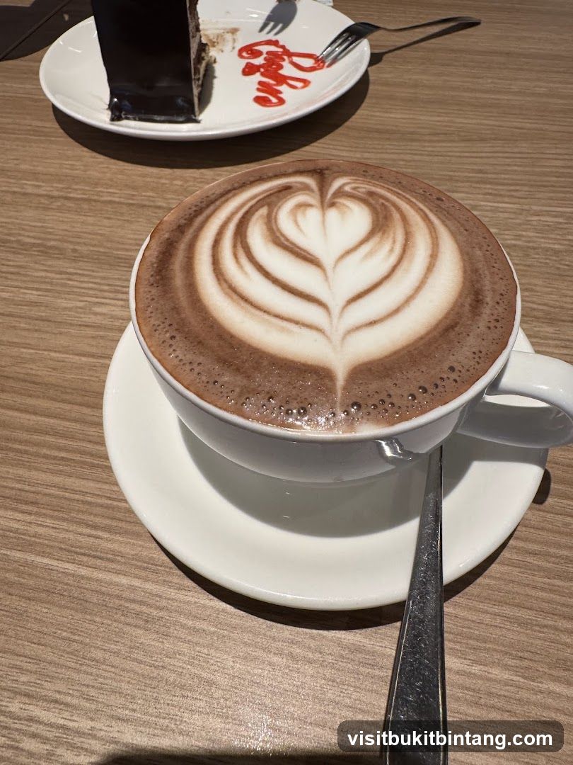 Hot Chocolate and Cake
