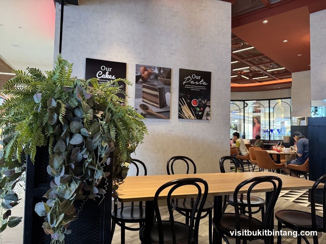 Restaurant Interior with Artwork