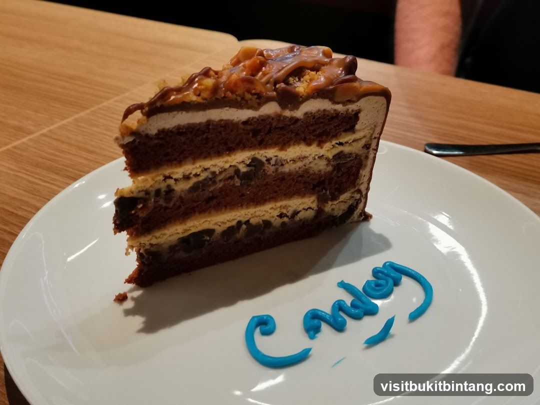 Chocolate Layer Cake with Caramel Drizzle