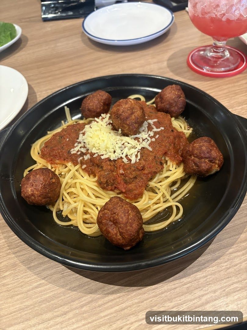 Spaghetti and Meatballs