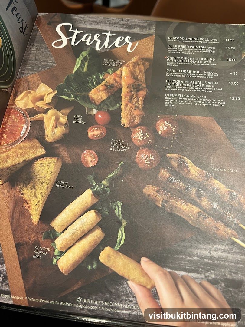 Starter Menu