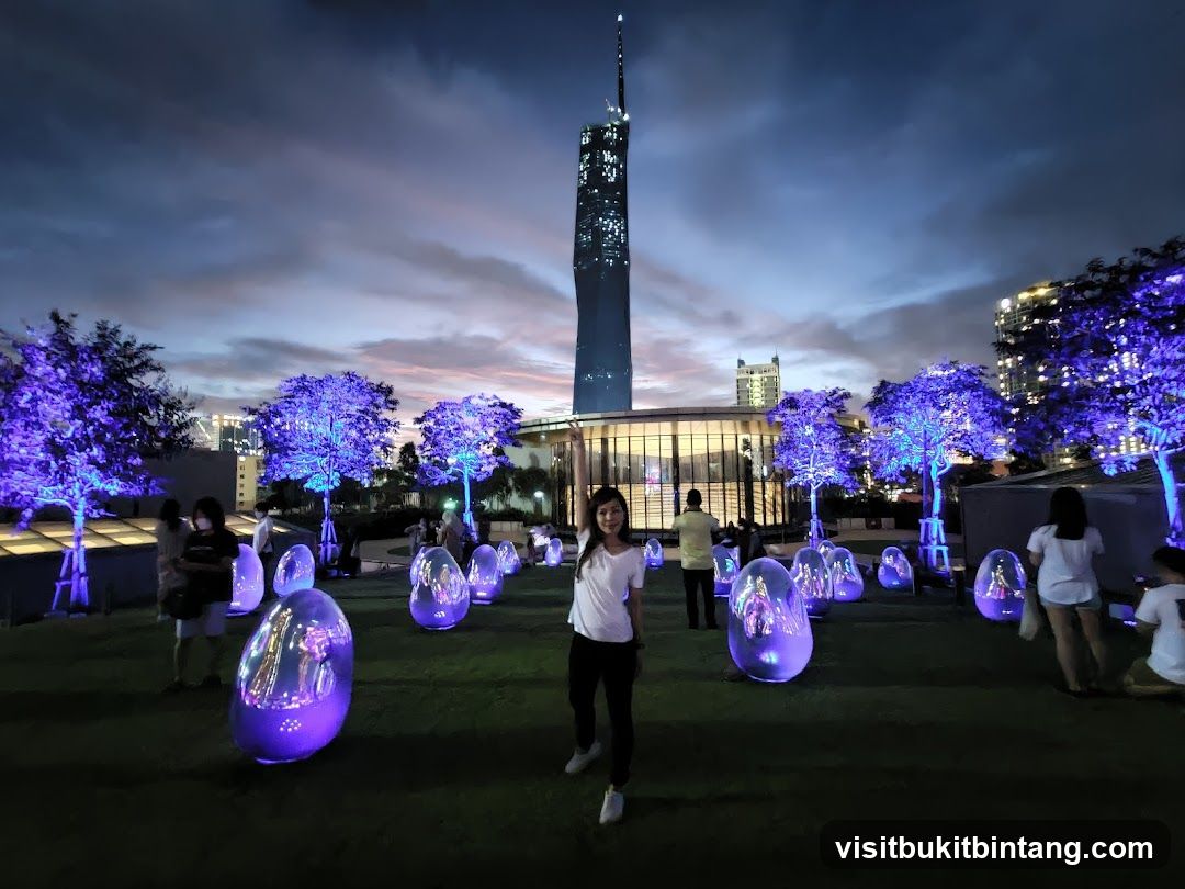 Outdoor light installation