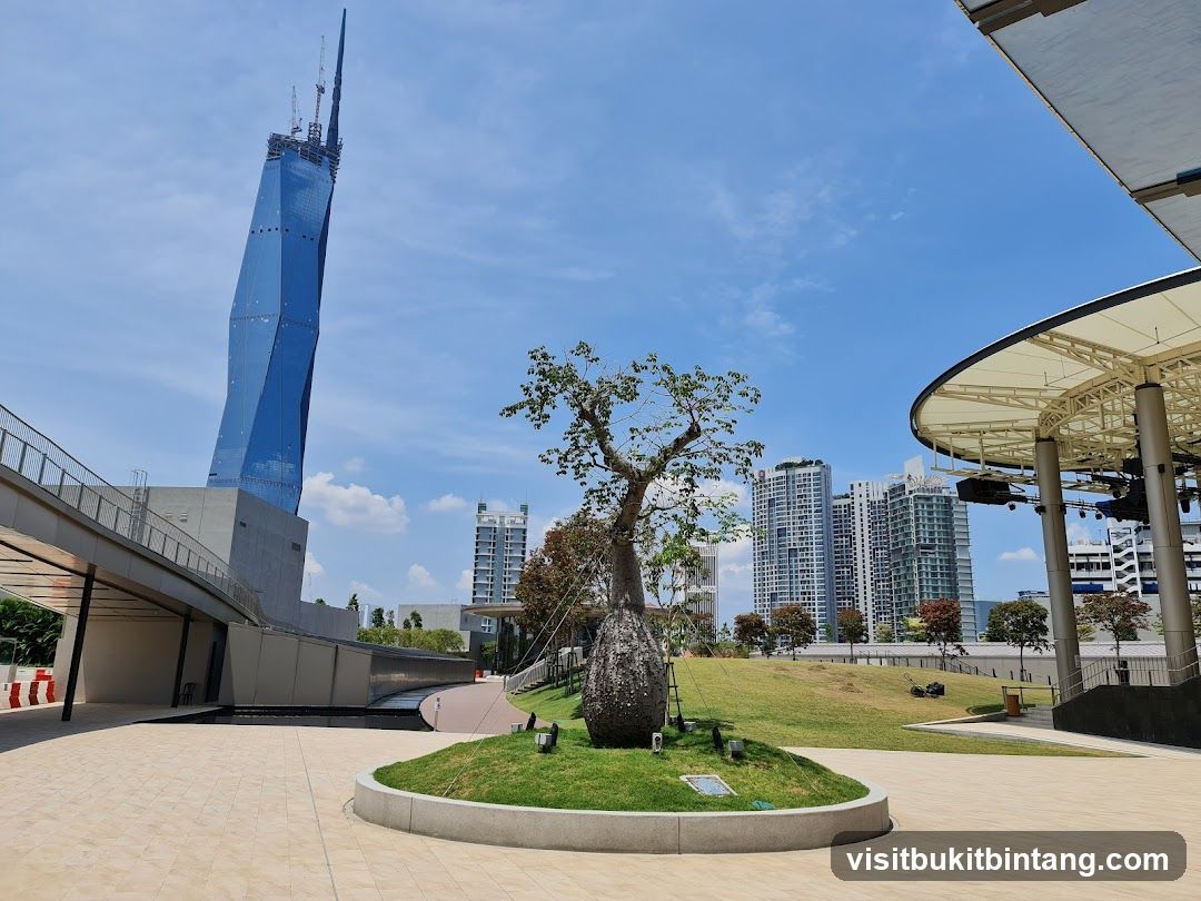 Modern Cityscape with Unique Architecture
