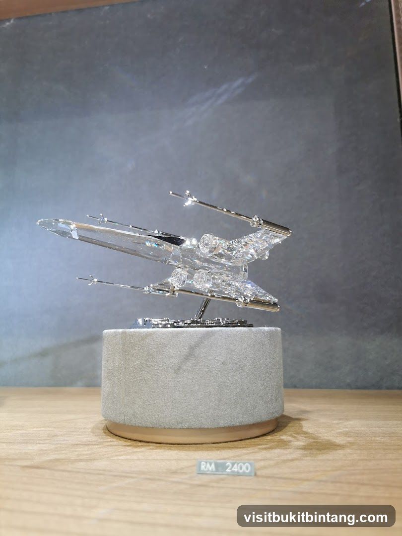 Crystal Millennium Falcon Replica