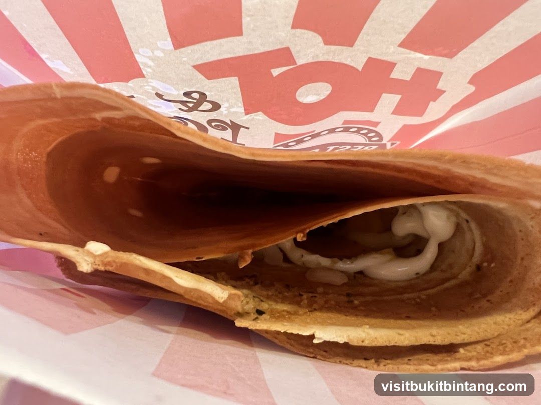 Crepe with Cream Filling