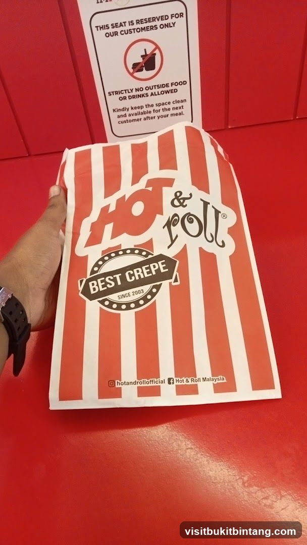 Hot & Roll Crepe Bag