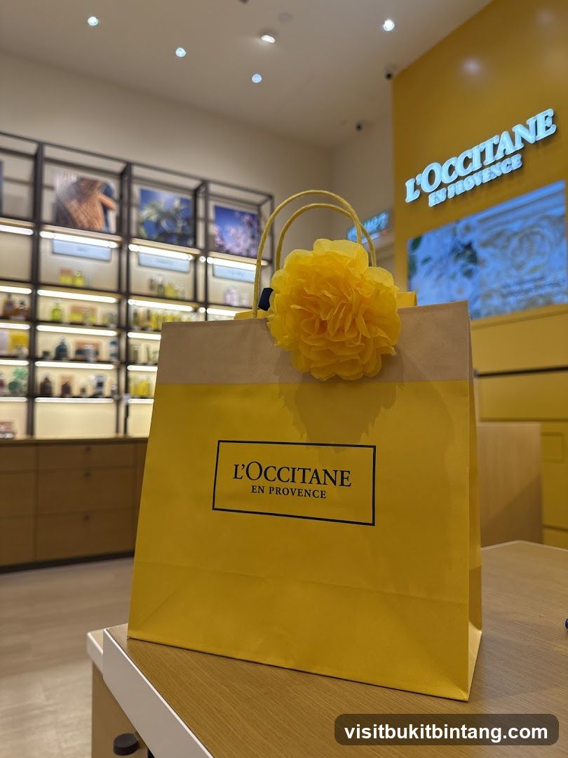 L'Occitane Shopping Bag