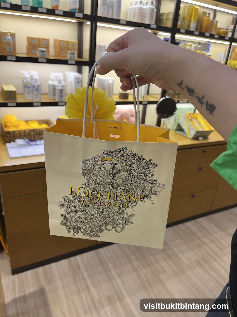 L'Occitane Shopping Bag