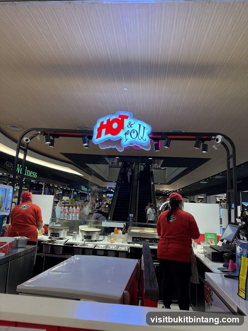 Hot & Roll Food Stall