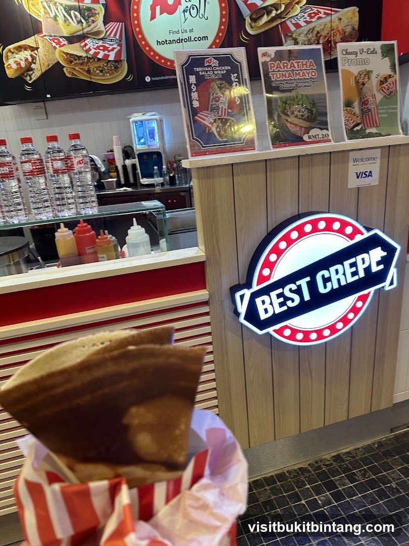 Crepe Shop Counter