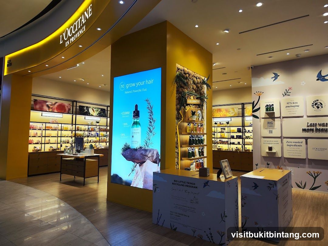 L'Occitane Store Interior