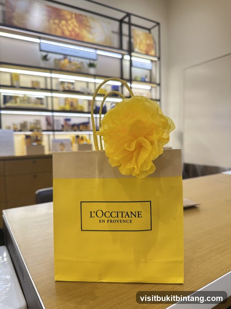 L'Occitane Shopping Bag