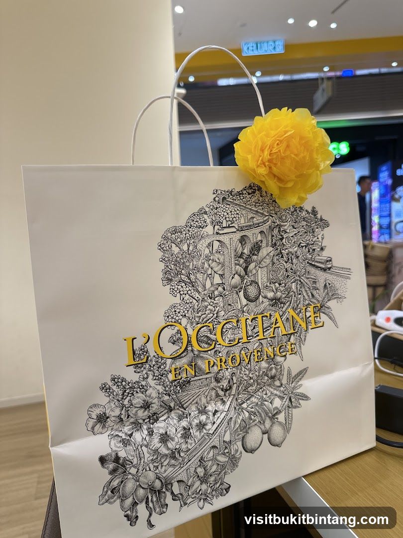 L'Occitane Shopping Bag