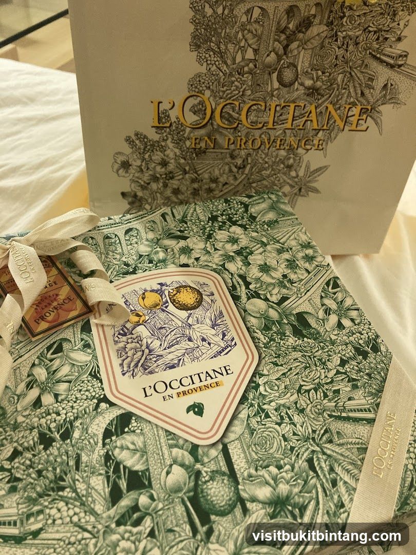 L'Occitane Gift Packaging