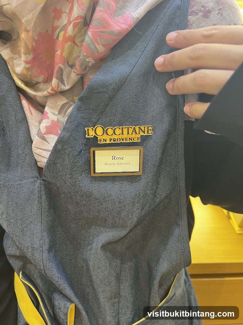 L'Occitane Name Tag