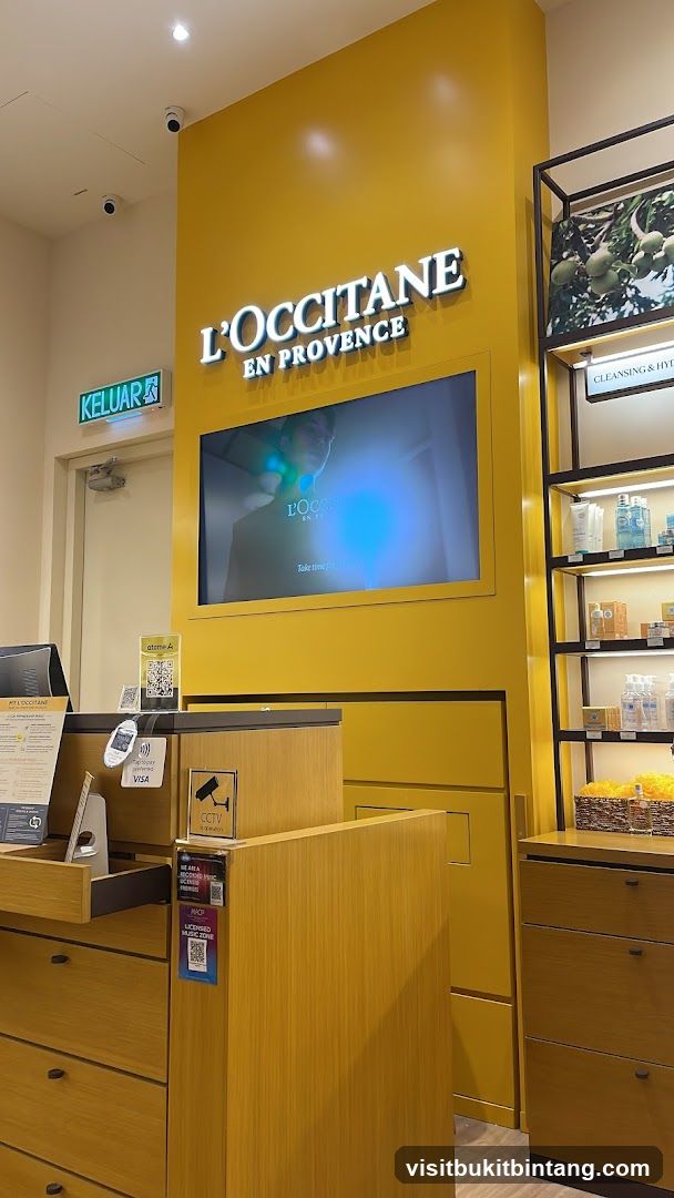 L'Occitane Store Interior