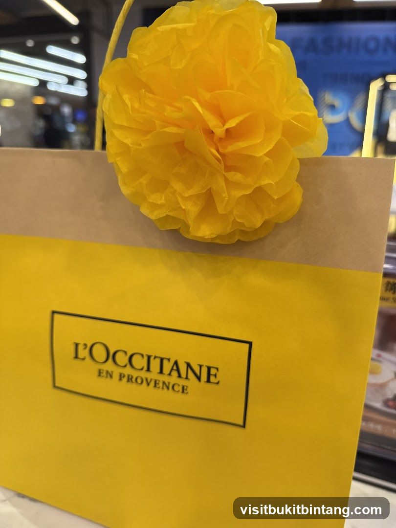 L'Occitane Shopping Bag