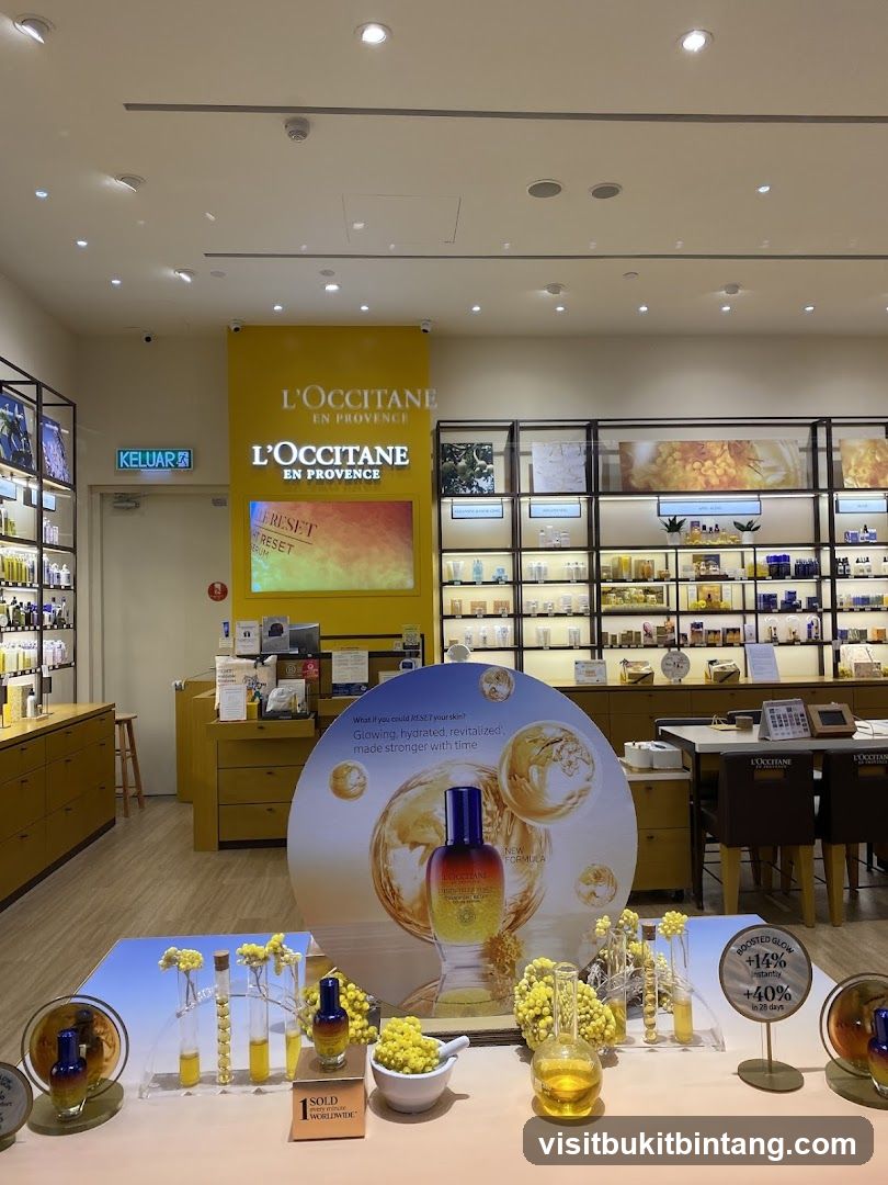 L'Occitane Store Display