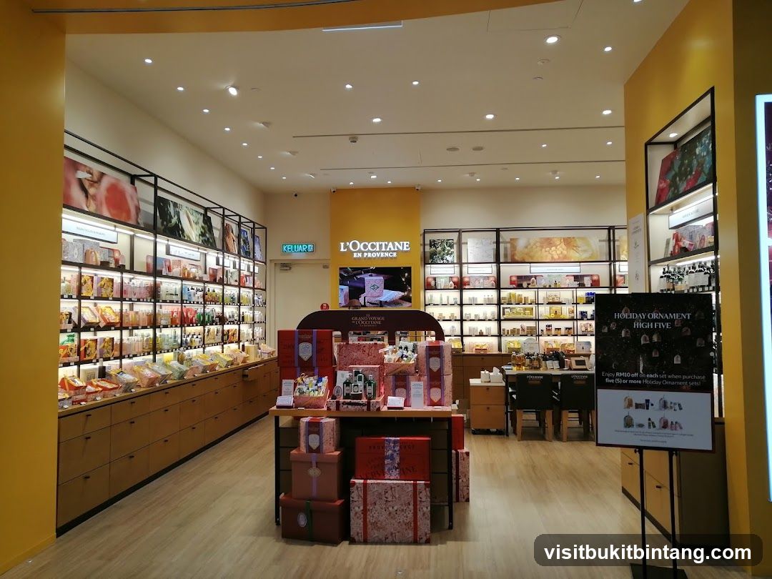 L'Occitane Store Interior