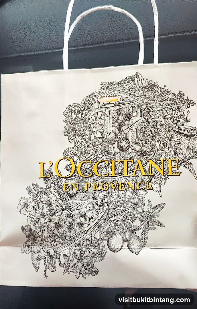 L'Occitane Shopping Bag