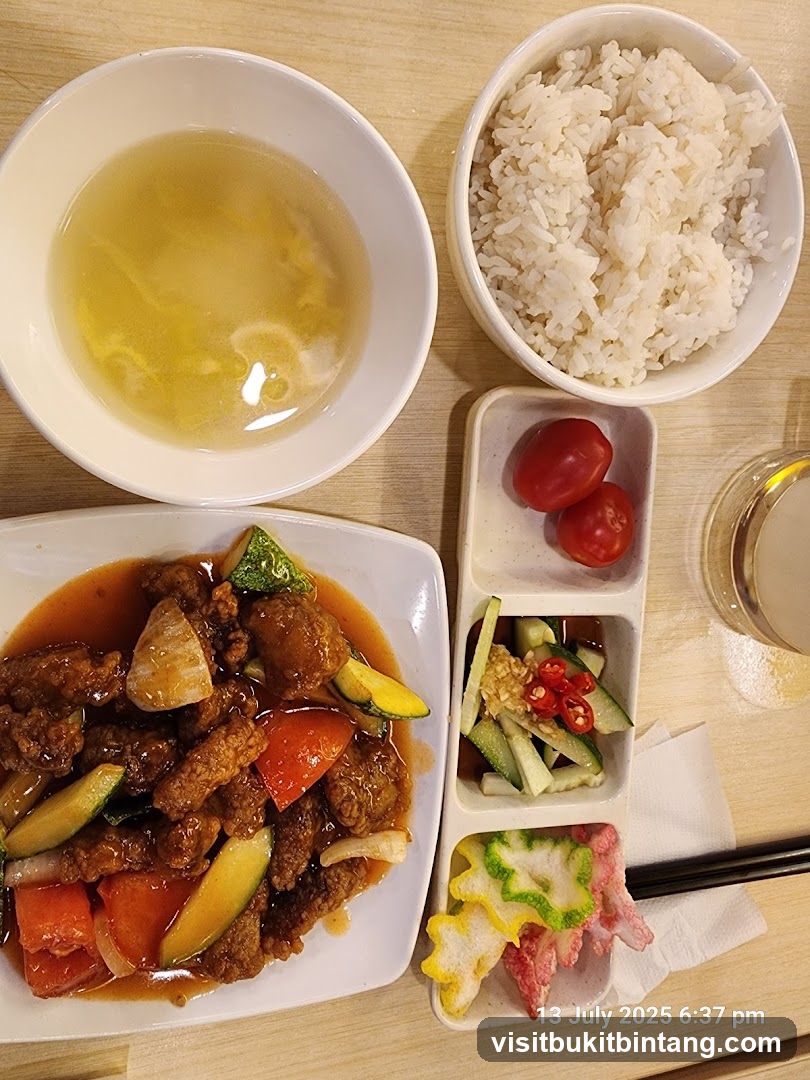Sweet and Sour Pork Meal