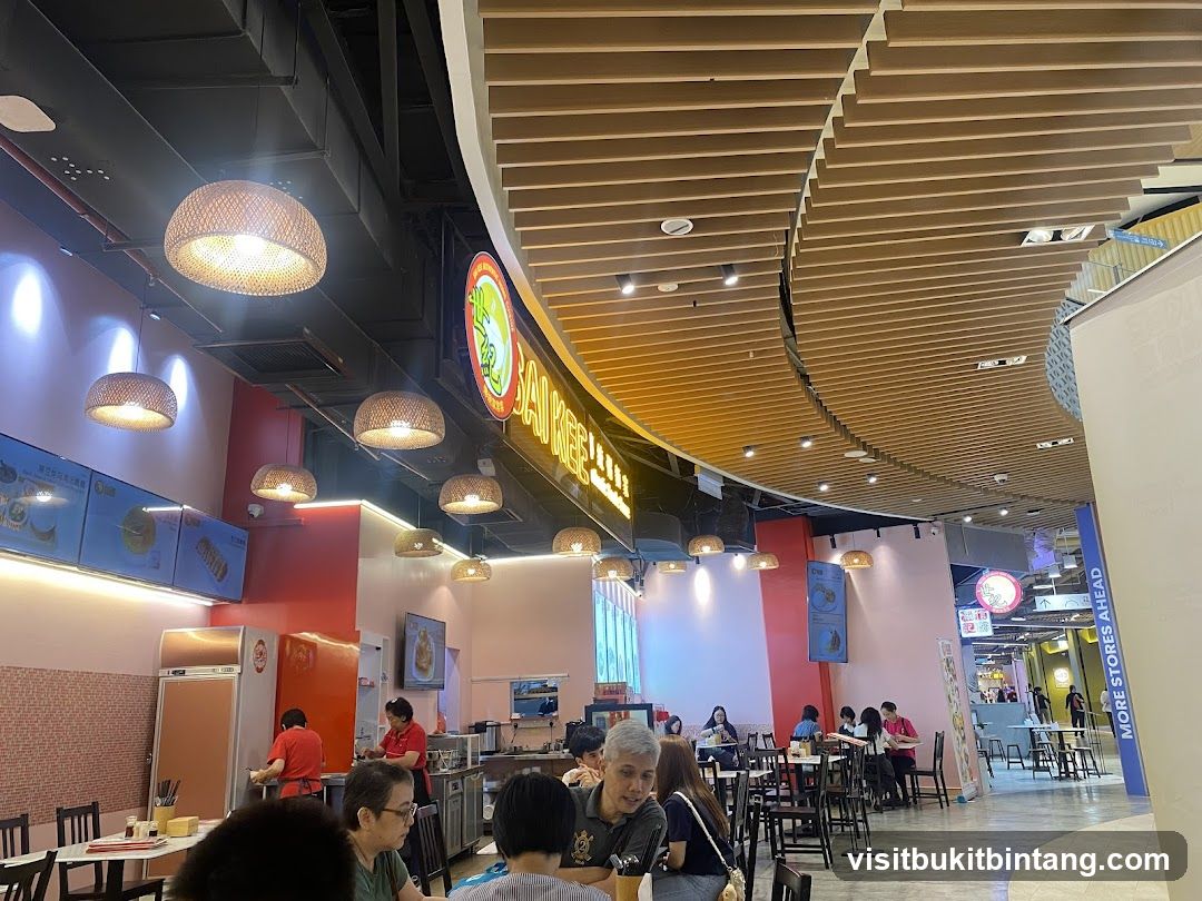 Restaurant Interior with Customers